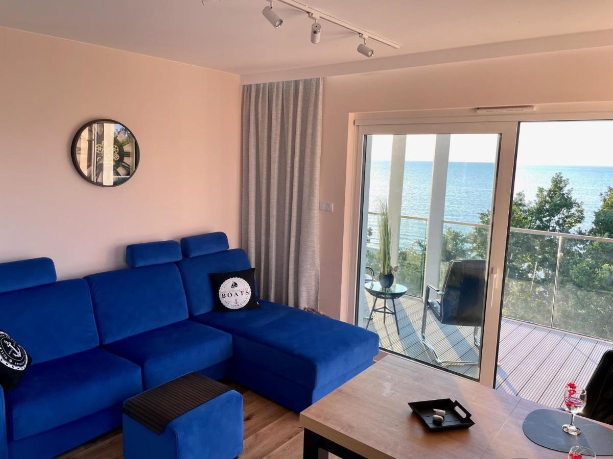 Perlowa Przystan - Apartamenty Komfort Widok Na Morze, Parking Sianozety Esterno foto