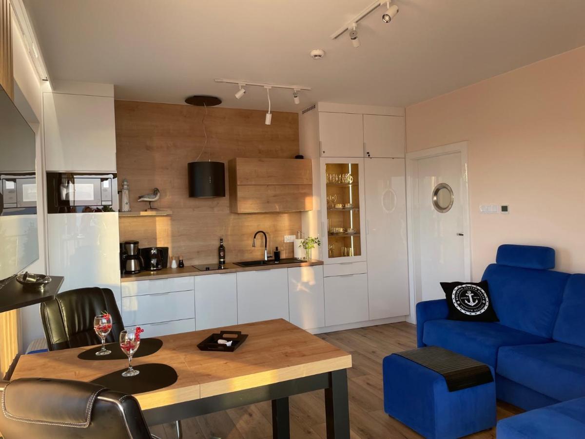 Perlowa Przystan - Apartamenty Komfort Widok Na Morze, Parking Sianozety Esterno foto