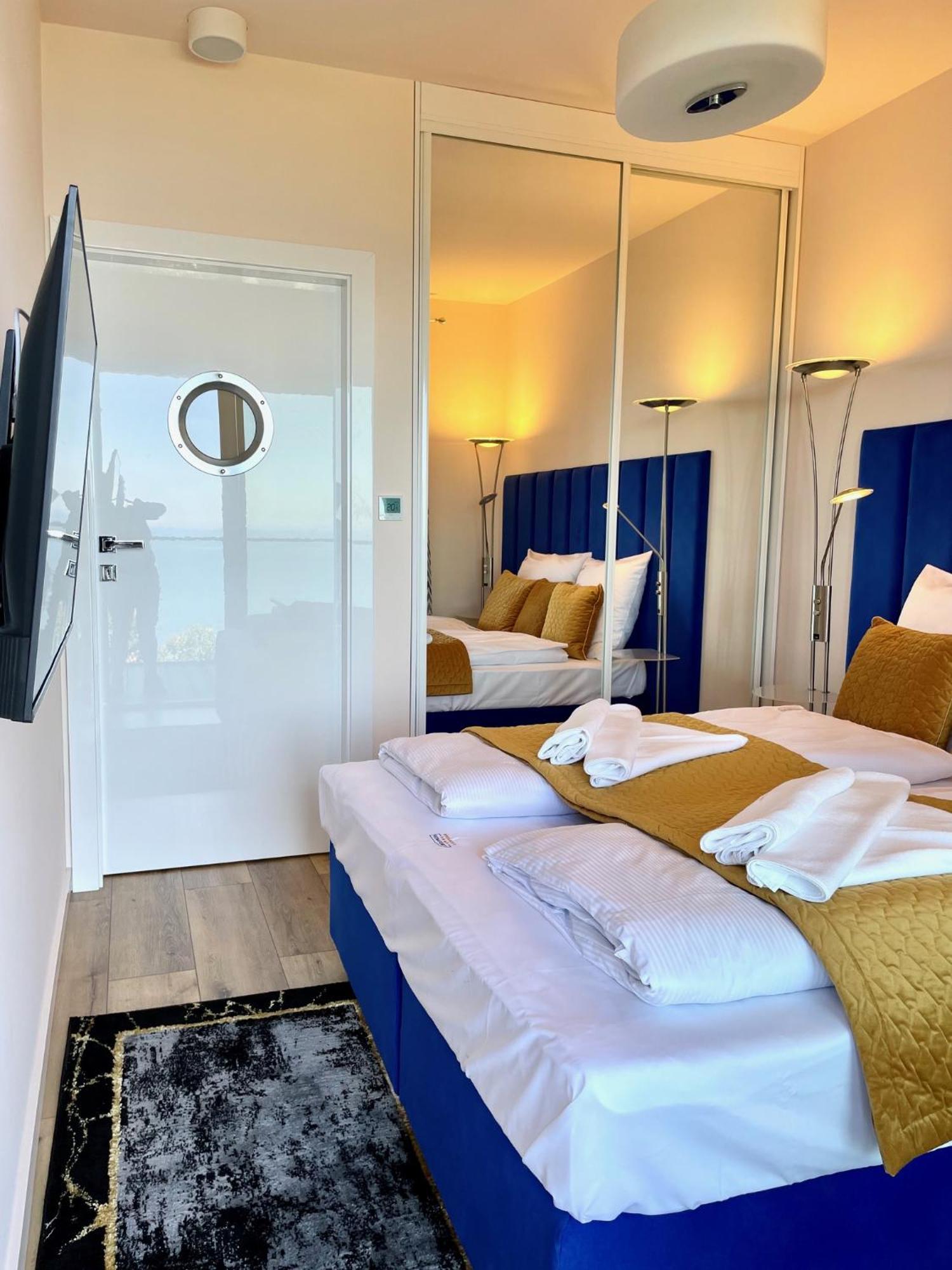 Perlowa Przystan - Apartamenty Komfort Widok Na Morze, Parking Sianozety Esterno foto